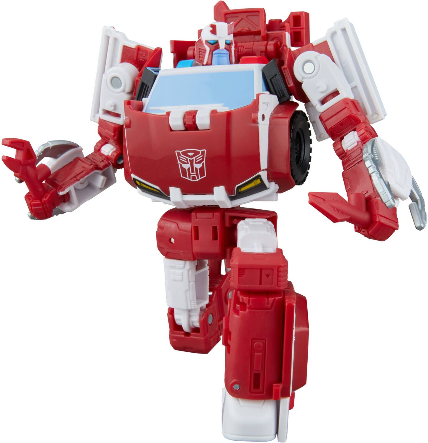 Alt View 4. Hasbro - Transformers - Age of the Primes - Deluxe Class Ratchet Action Figure   - COLLECTIBLES - Multicolor.
