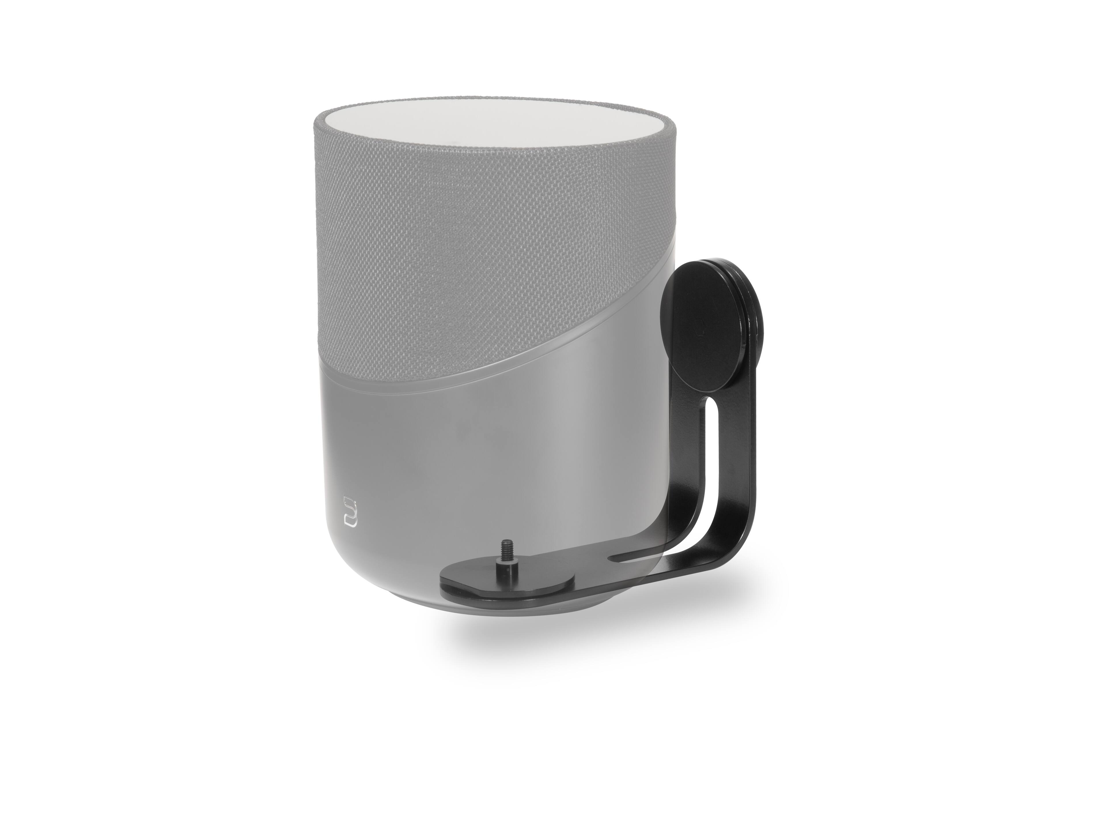 Angle. Bluesound - Bluesound Pulse M Speaker Wall Mount - Black - Black.