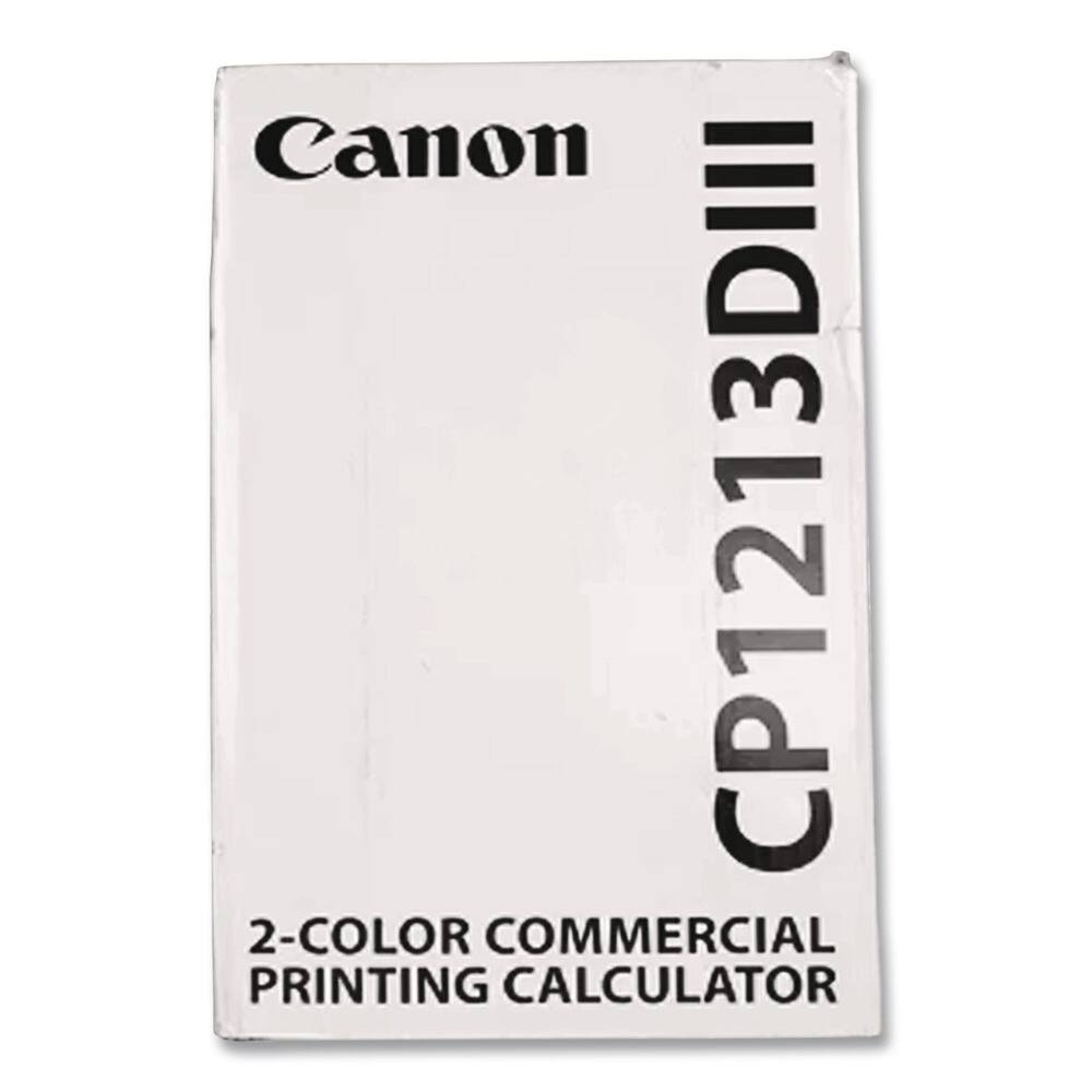 Canon CP1213DIII  
2-COLOR COMMERCIAL PRINTING CALCULATOR