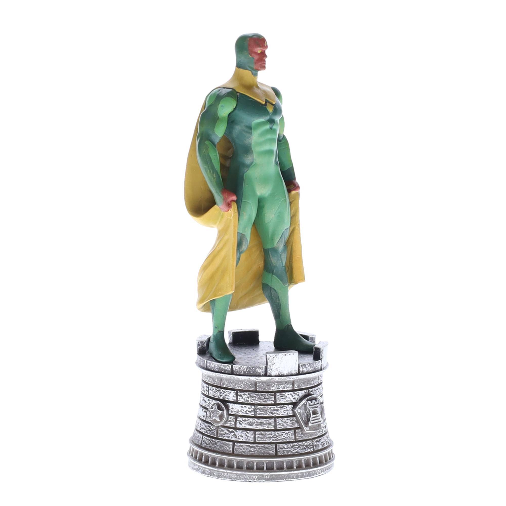 Alt View 4. Marvel - Marvel Chess Collection #23 Vision (Rook) | Chess Piece Only.