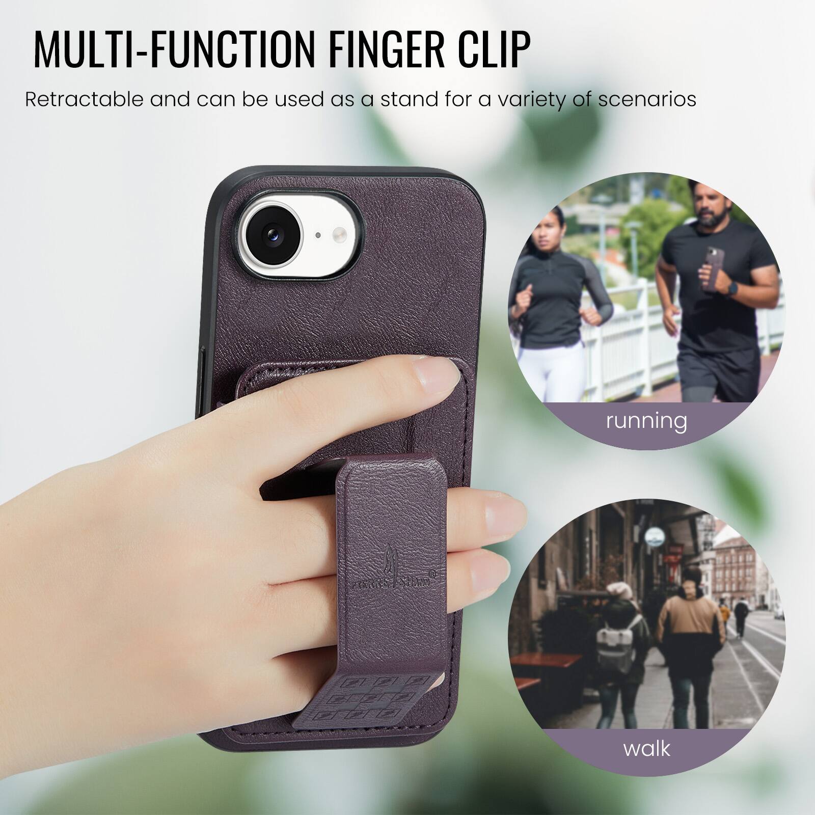 MULTI-FUNCTION FINGER CLIP

Retractable and can be used as a stand for a variety of scenarios

running

walk