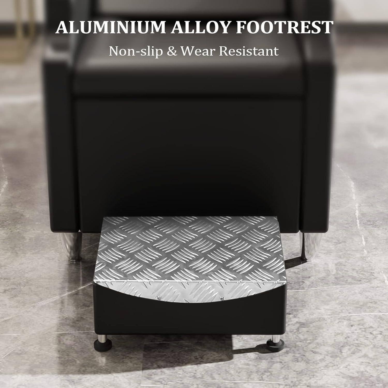 ALUMINIUM ALLOY FOOTREST  
Non-slip & Wear Resistant