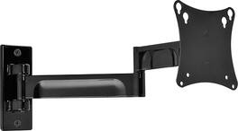 Peerless-AV - Paramount Retractable, Tilt, Articulating Display Wall Mount For Most 10" - 29" Flat Panel Displays - Black