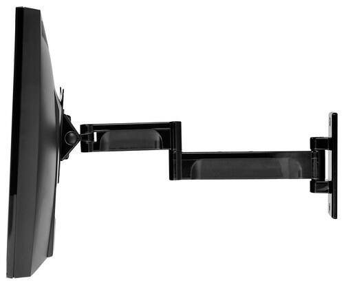 Alt View 11. Peerless-AV - Paramount Retractable, Tilt, Articulating Display Wall Mount For Most 10" - 29" Flat Panel Displays - Black.