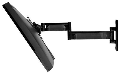 Alt View 12. Peerless-AV - Paramount Retractable, Tilt, Articulating Display Wall Mount For Most 10" - 29" Flat Panel Displays - Black.