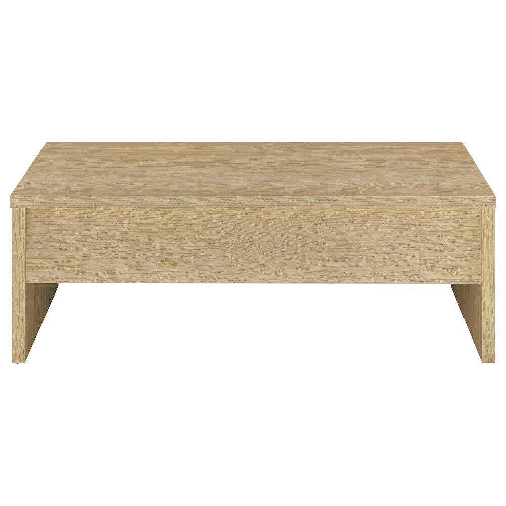 Alt View 1. Coaster Co. of America - Canoga Engineered Wood Lift Top Coffee Table Light Oak - Light Oak.