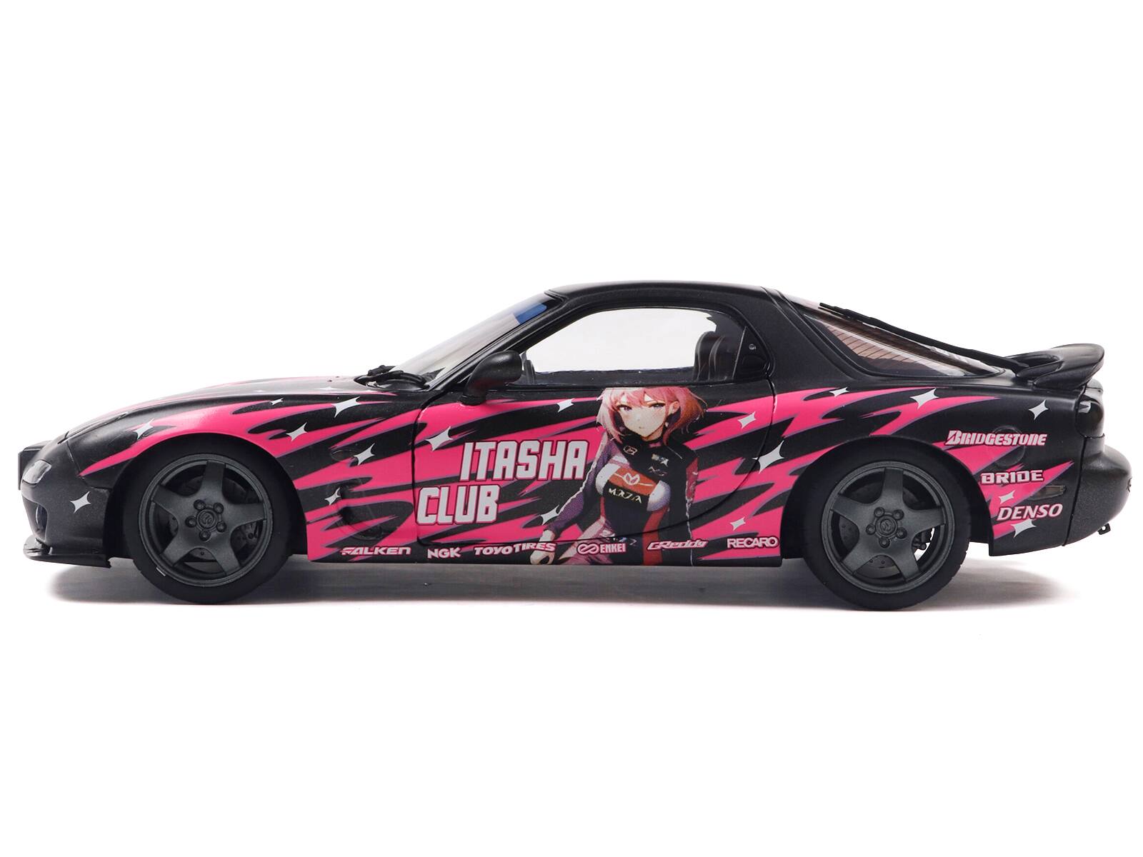 O J BRIDGESTONE ITASHA - 3 BRIDE AZA CLUB DENSO 2 ENKEI Cddy RECARO FALKEN NGK TOYO TOYOTIRES