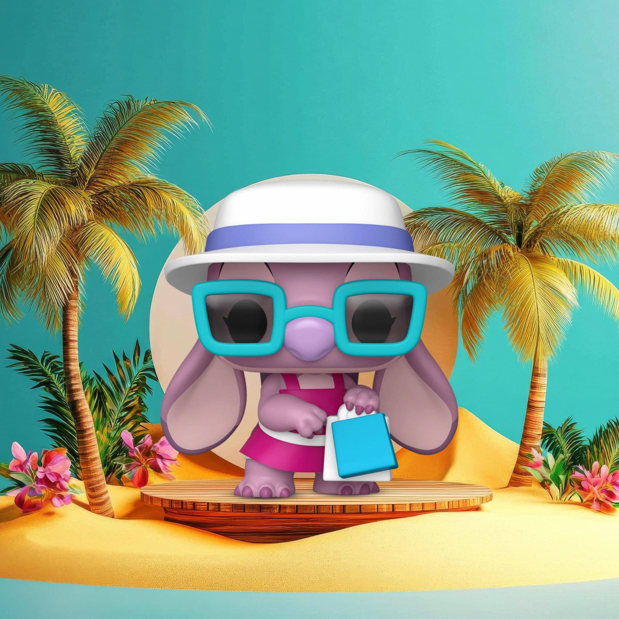 Alt View 2. Funko - FUNKO POP! Disney: Lilo & Stitch - Angel with Bags   - COLLECTIBLES - Multicolor.