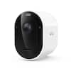 Front. Arlo - Pro Outdoor Security Camera 2K HDR (6th Gen, 2025 Release) - Wireless, Rechargeable Battery, 1-Cam - White.