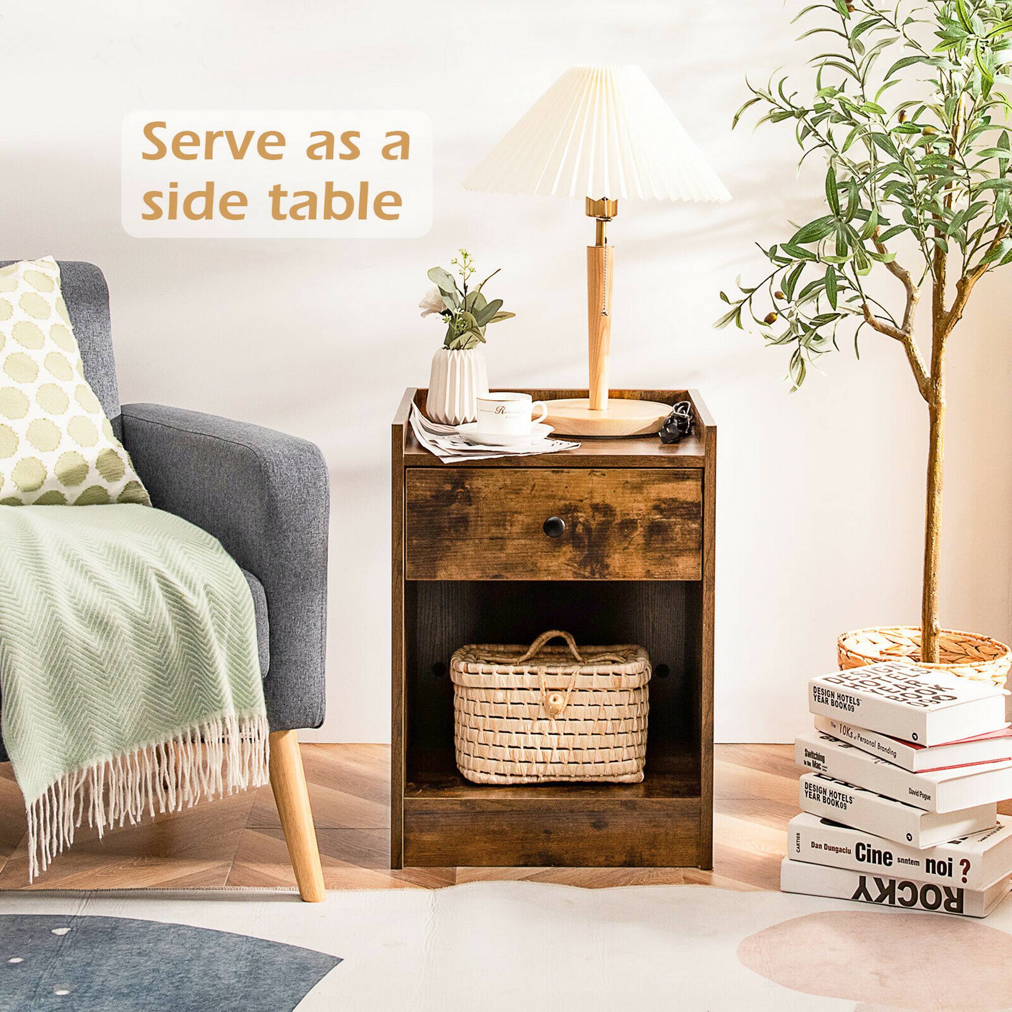 Serve as a side table.