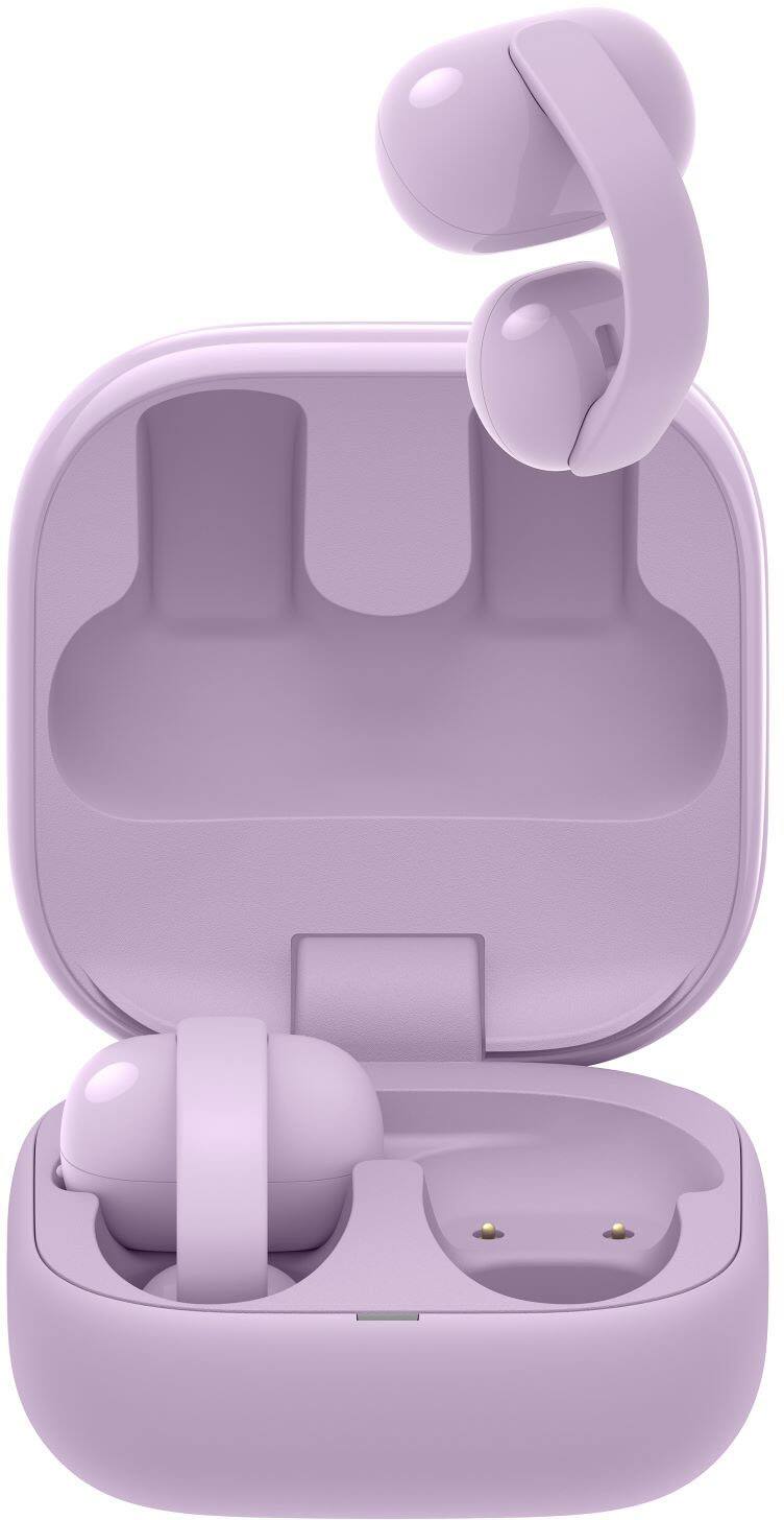 Alt View 1. Sony - LinkBuds Clip Truly Wireless Open Earbuds - Lavender.