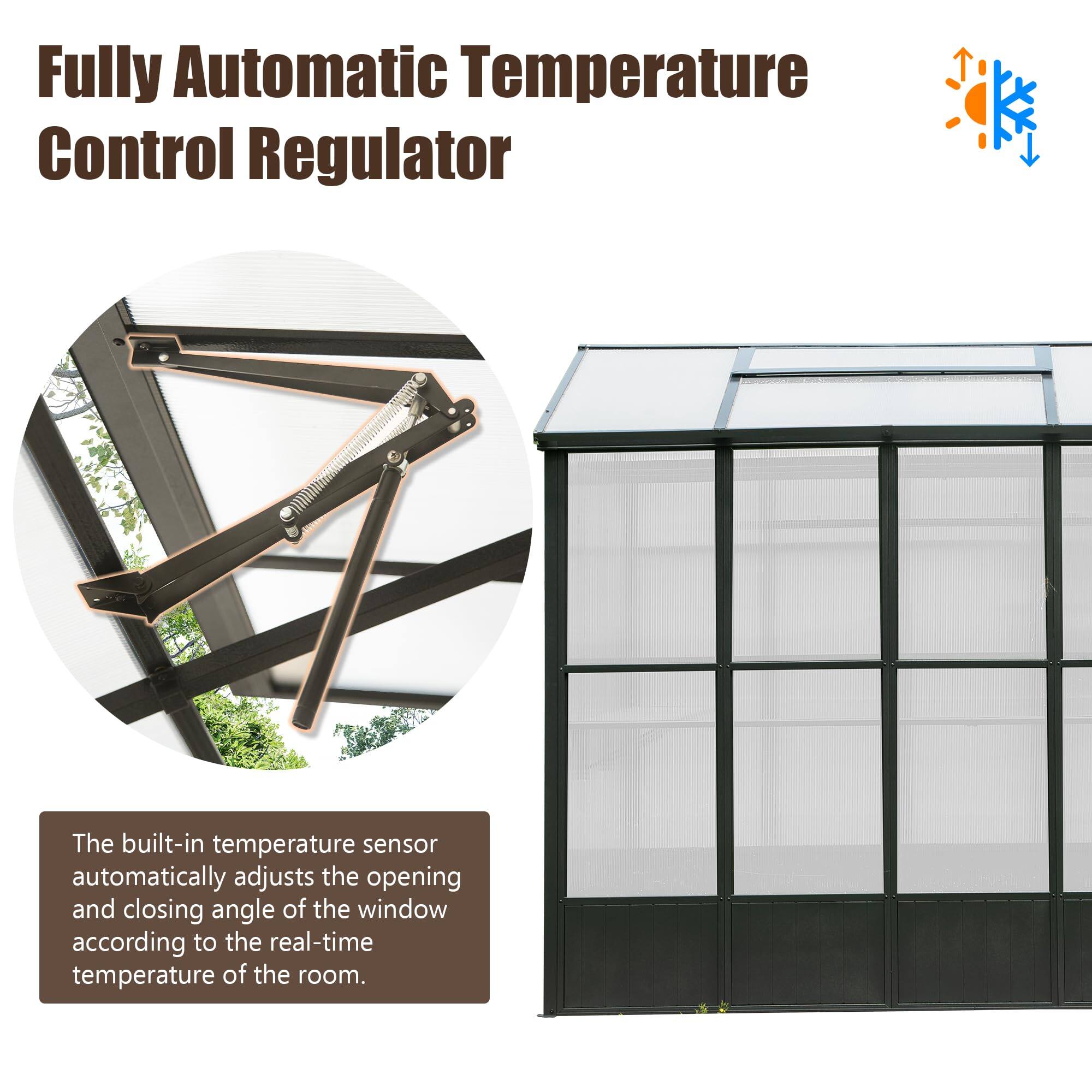 Fully Automatic Temperature Control Regulator

The built-in temperature sensor automatically adjusts the opening and closing angle of the window according to the real-time temperature of the room.