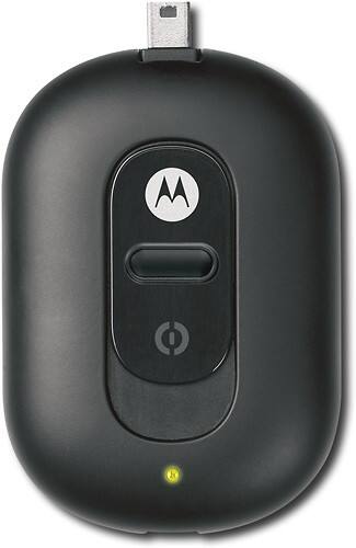 Front Standard. Motorola - P790 Portable Charger for mini USB and Bluetooth-Enabled Devices.