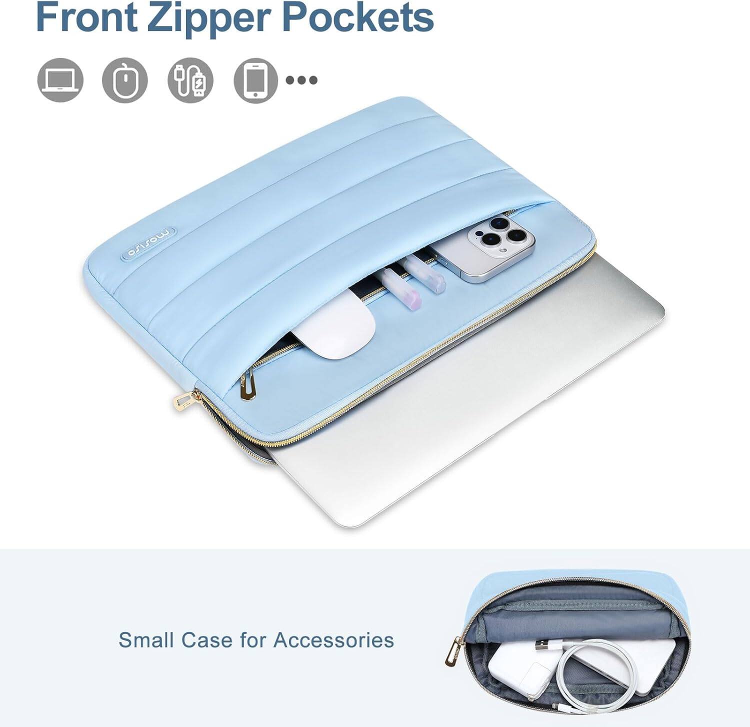 Front Zipper Pockets

Small Case for Accessories