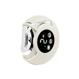 Cluzine - 3-in-1 Electric Nail Clipper, Digital Display, LED Light, with Polisher for Family