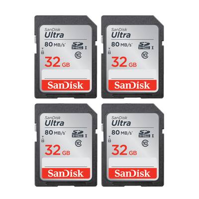 Scheda Di Memoria MicroSDHC 32GB Classe 10 Per Doro 5860, 6040, 6820, 8100 | Ultra Veloce 80MB/s Con Adattatore SD