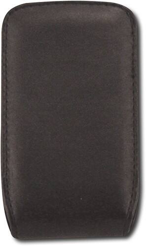 Front Standard. Wireless Essentials - Trump Executive Case for BlackBerry Pearl and Most Motorola Mobile Phones - Black.