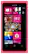 Front Standard. Nokia - Lumia 800 Cell Phone (Unlocked) - Pink.
