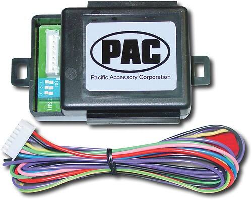 Front Standard. PAC - Door Lock Interface for Select GM and Jeep Vehicles.