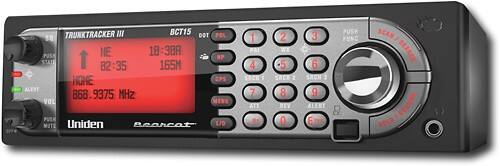 Front Standard. Uniden - 2500-Channel Scanner with BearTracker.