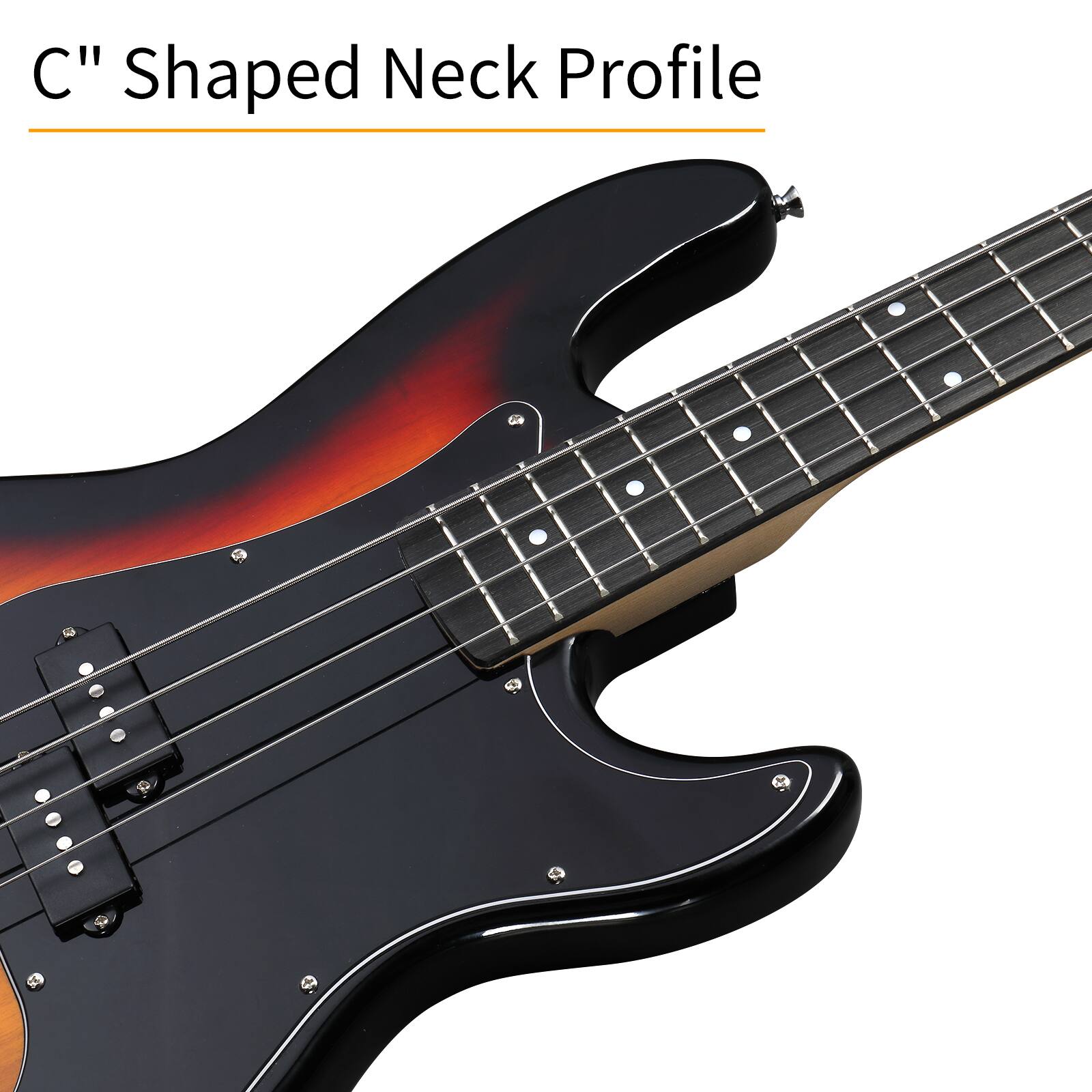 C" Shaped Neck Profile