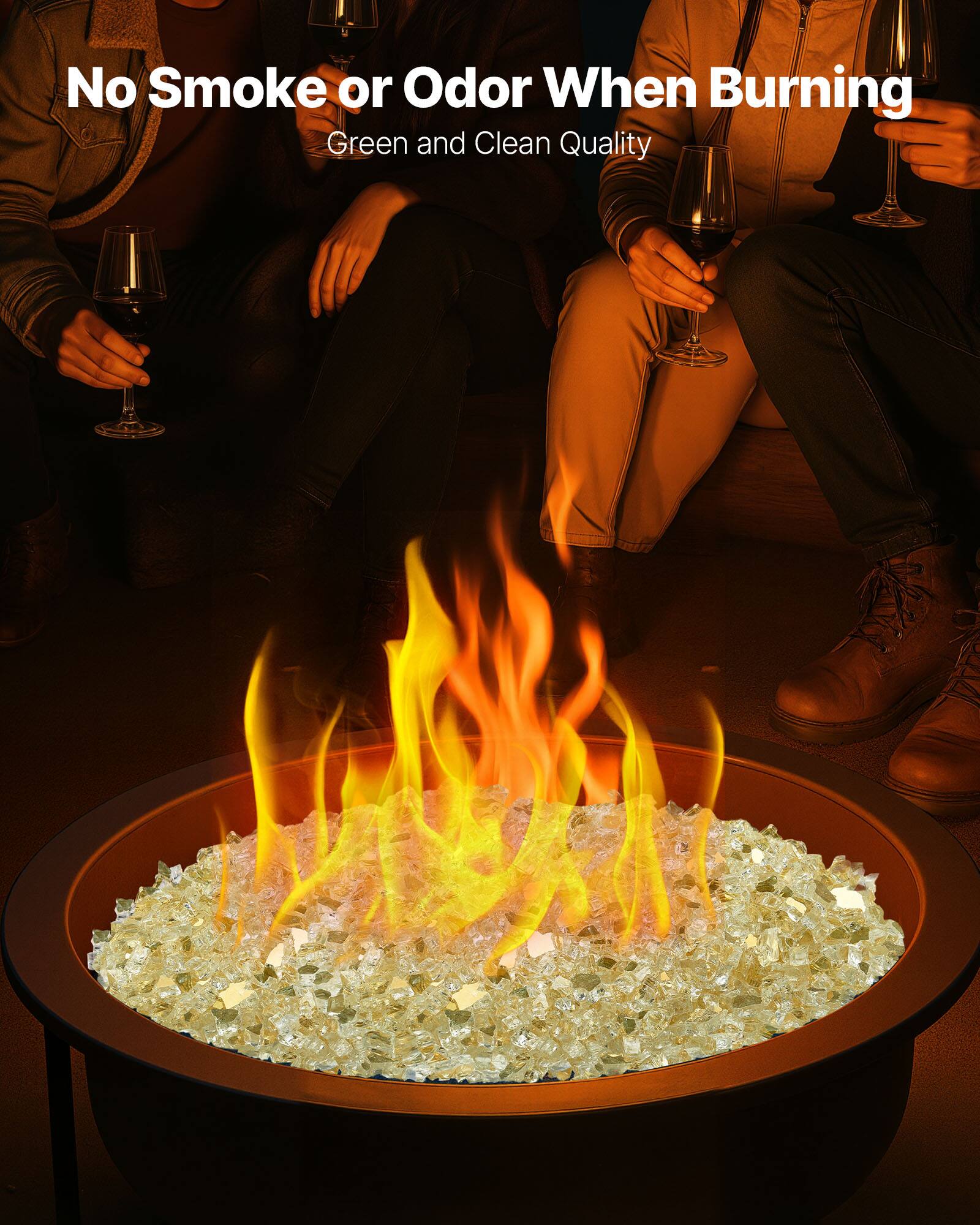 No Smoke or Odor When Burning  
Green and Clean Quality