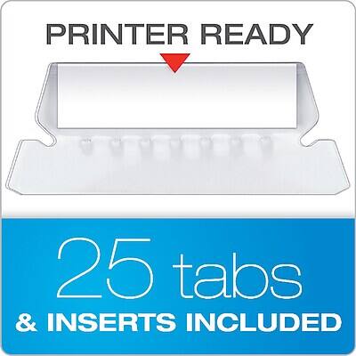 PRINTER READY

25 tabs & INSERTS INCLUDED
