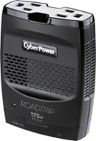 CyberPower - 175W Power Inverter - Black - Front_Zoom
