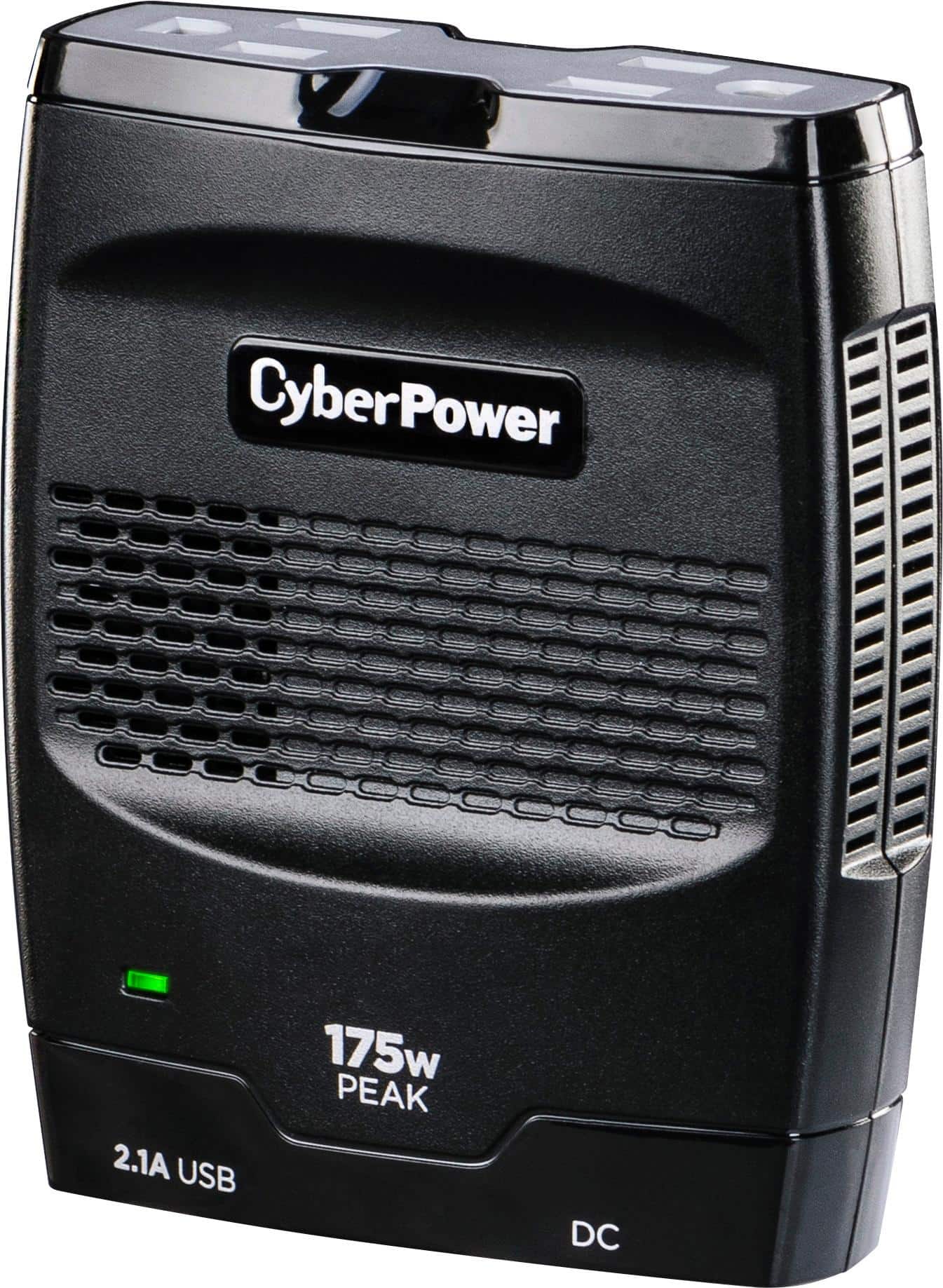 Alt View 11. CyberPower - 175W Power Inverter - Black.