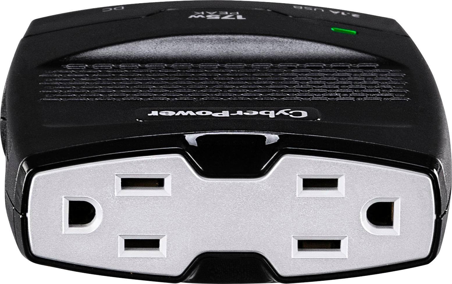 Alt View 12. CyberPower - 175W Power Inverter - Black.