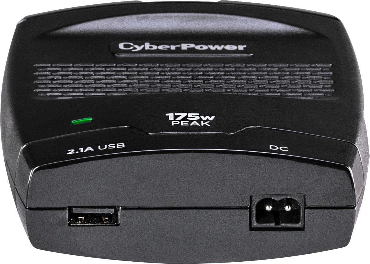 Alt View 13. CyberPower - 175W Power Inverter - Black.