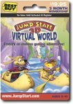 Front Standard. Knowledge Adventure - JumpStart 3D Virtual World 3-Month Membership Card.