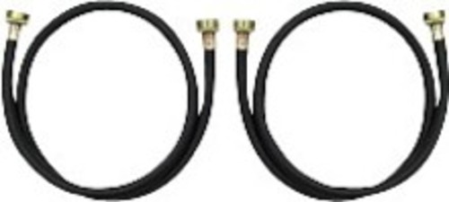 Whirlpool - 4' Washer Hoses for Most Whirlpool Washers (2-Pack)