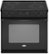 Front. Whirlpool - 30" Self-Cleaning Drop-In Electric Range - Black.