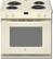 Front Standard. Whirlpool - 30" Self-Cleaning Drop-In Electric Oven - Biscuit.