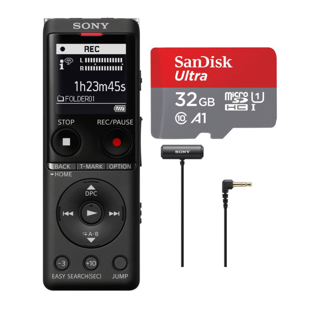 SONY REC L R 1h23m45s FOLDER01 VI STOP REC/PAUSE SanDisk Ultra 32 GB microSDHC I C10 A1 SONY BACK T-MARK OPTION HOME DPC G A-B -3 +10 EASY SEARCH(SEC) JUMP