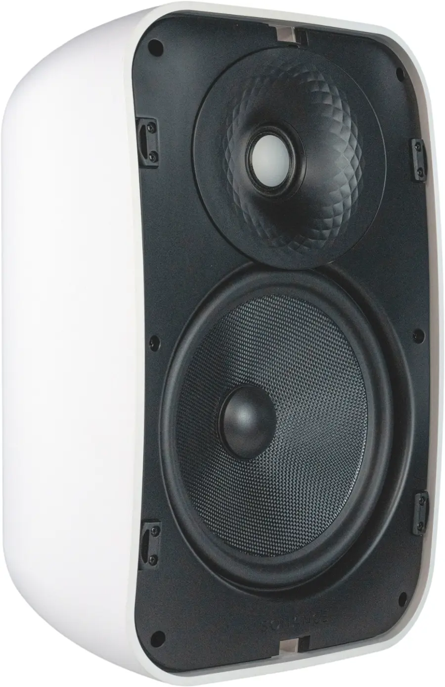 Alt View 16. Sonance - MX86 - Mariner MX Series 8" 2-Way Outdoor Surface Mount Speakers (Pair) - Paintable White.