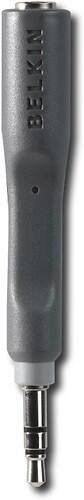 Front Standard. Belkin - Headset Adapter for Apple® iPhone - Black.