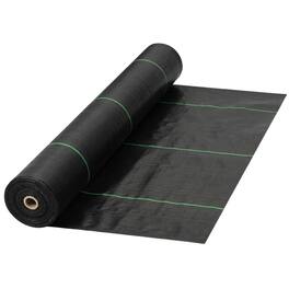 DeWitt - Earthmat Woven 4' x 300' Ground Cover, Weed Control Rolled Garden Mat - Black