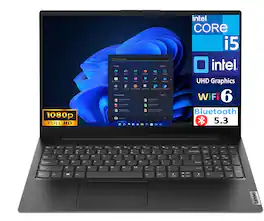 Lenovo - V15 G3 82TTA097IH Laptop, i5-1235U, 16GB, 1TB SSD, 15.6" FHD (1920x1080), Intel UHD, Win 11 Pro - Iron Grey