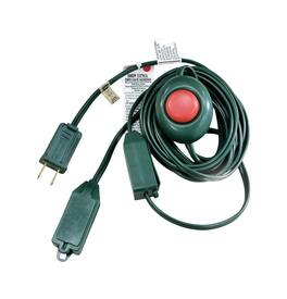 ProjeX - 15 ft. L Extension Cord 18/2 - Green