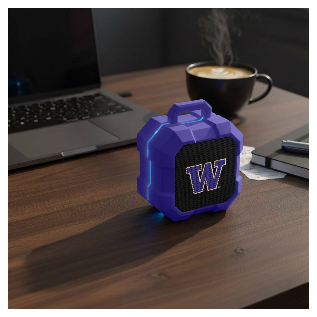 Alt View 1. LDM Company - Washington Huskies Bluetooth Tailgate Speaker - Multicolor.