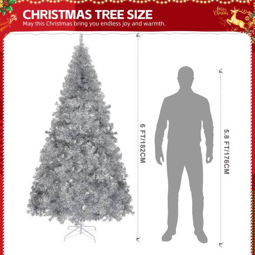 CHRISTMAS TREE SIZE  
May this Christmas bring you endless joy and warmth.  

6 FT/182CM  
5.8 FT/176CM