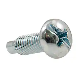 RackSolutions - 10-32 x 3/4in Pan Head Phillip Drive Screw 100-Pack - Metallic
