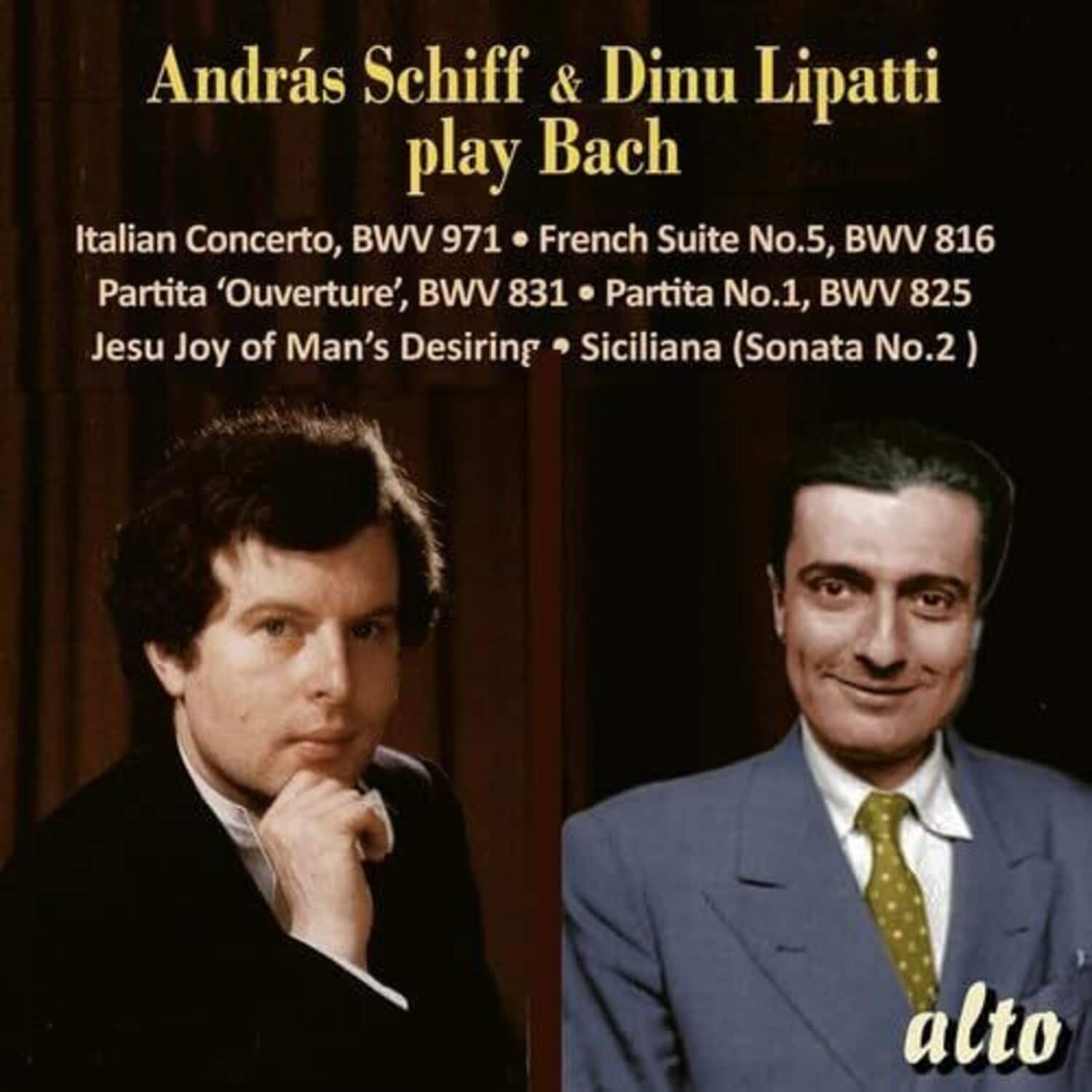 Andras Schiff - Andras Schiff & Dinu Lipatti Play J.S Bach   - COMPACT DISCS [CD] price history on PriceWatchPro