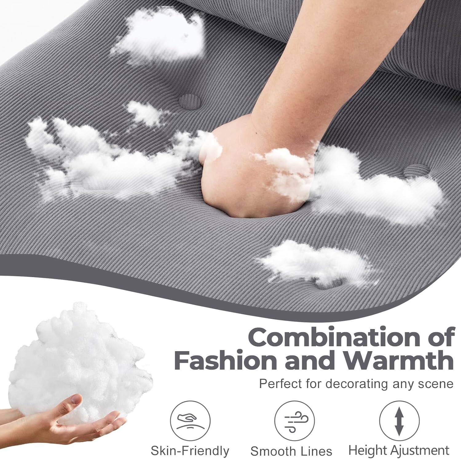 Combination of Fashion and Warmth  
Perfect for decorating any scene  
Skin-Friendly  
Smooth Lines  
Height Adjustment