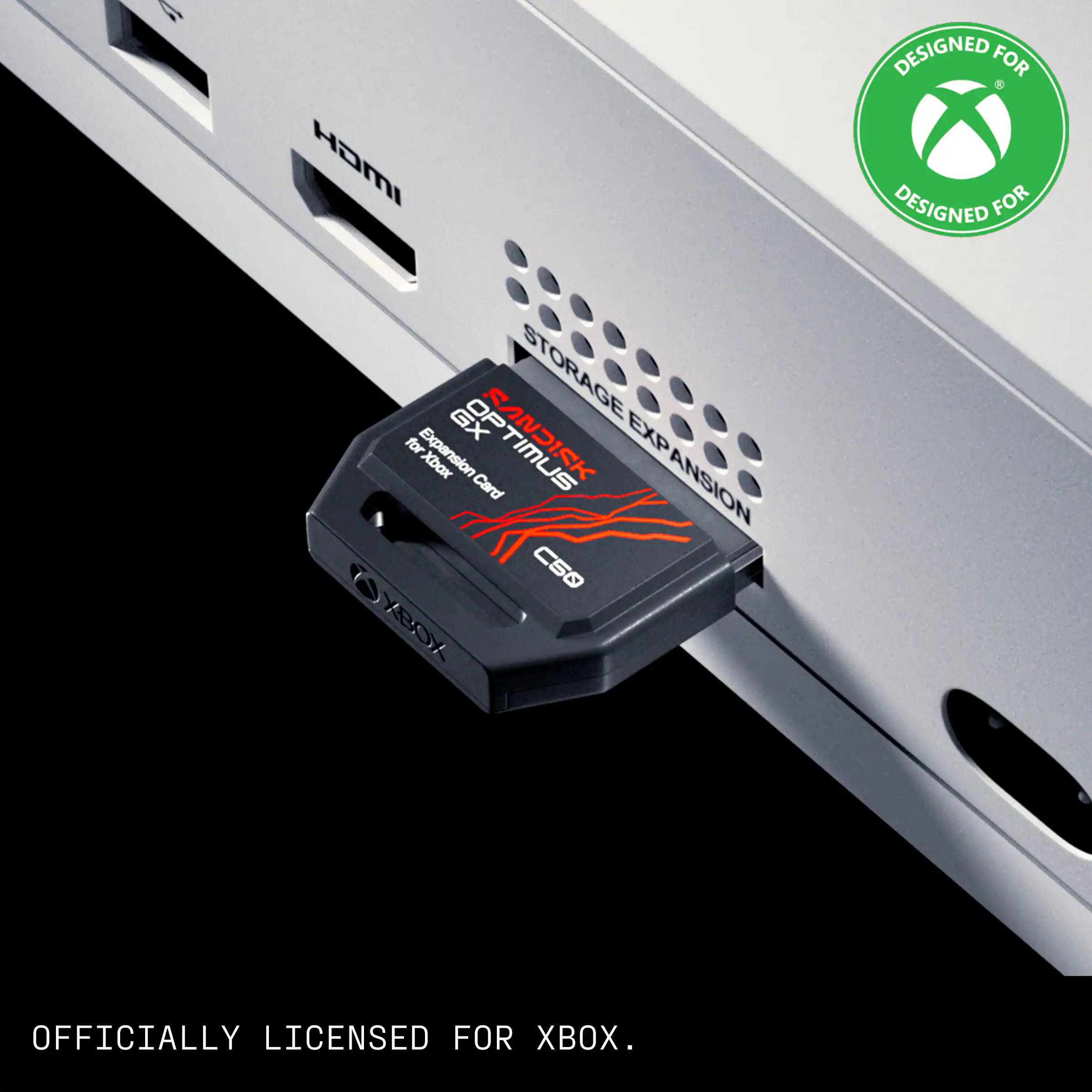 IWCH for GX KUNNAAS STORAGE EXP Expansion Xbox Card ANSION 6 C50 BOX

DESIGNED FOR
DESIGNED FOR

OFFICIALLY LICENSED FOR XBOX.