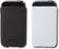 Front Standard. iLuv - Leather Case for Apple® iPhone (2-Pack) - Black/White.