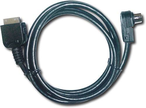 Front Standard. PAC - Apple® iPod® Cable for Most JVC In-Dash Decks - Black.