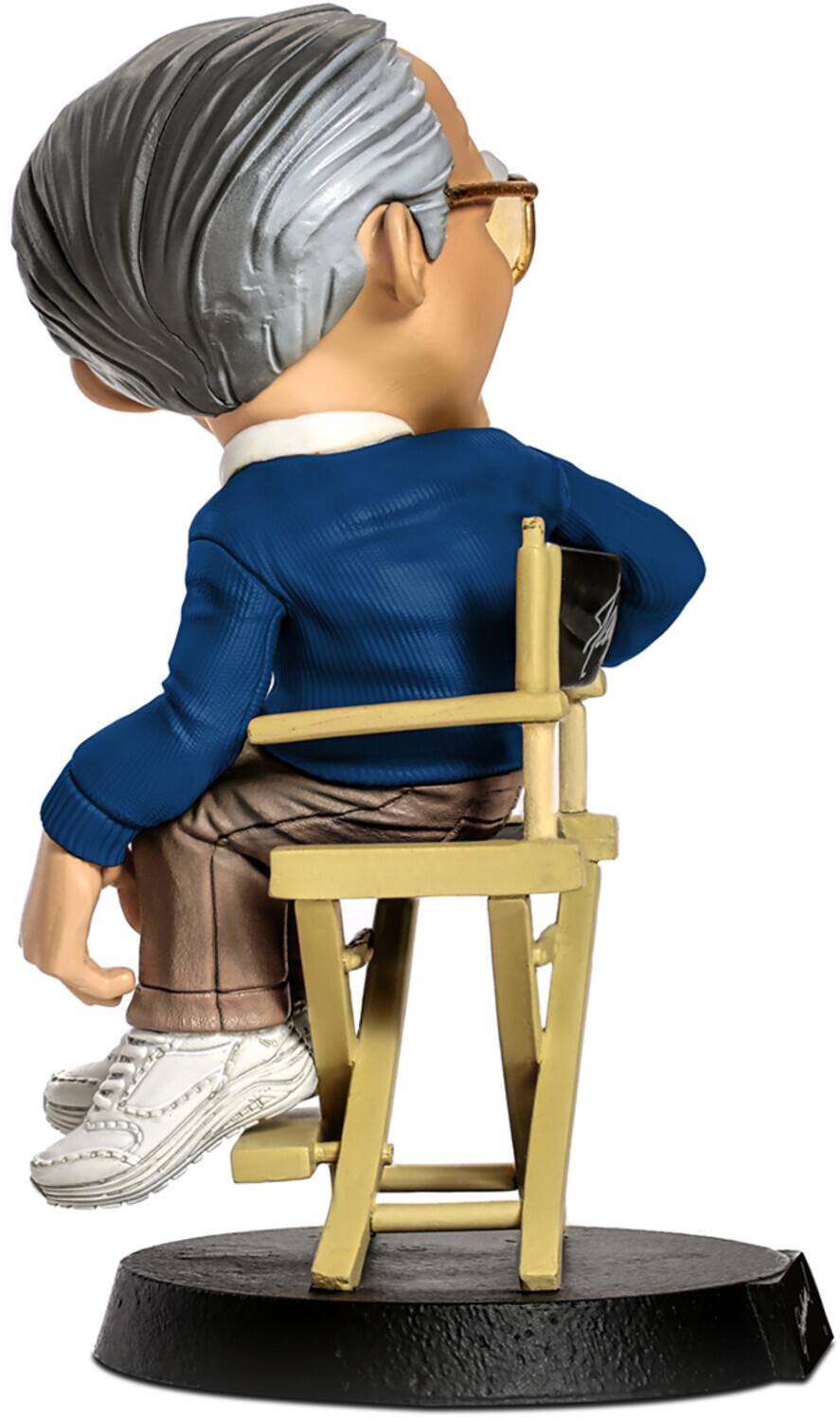 Alt View 2. Iron Studios - Stan Lee - Iron Studios - POW! - MiniCo - Stan Lee (Blue) Figure   - COLLECTIBLES - Multicolor.